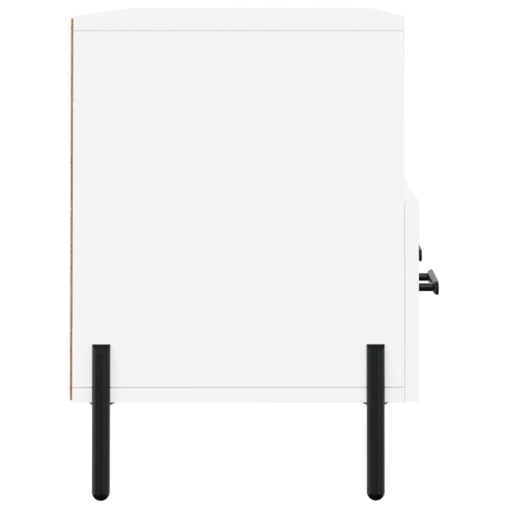 vidaXL Szafka pod TV, biała, 102x36x50 cm, materiał drewnopochodny