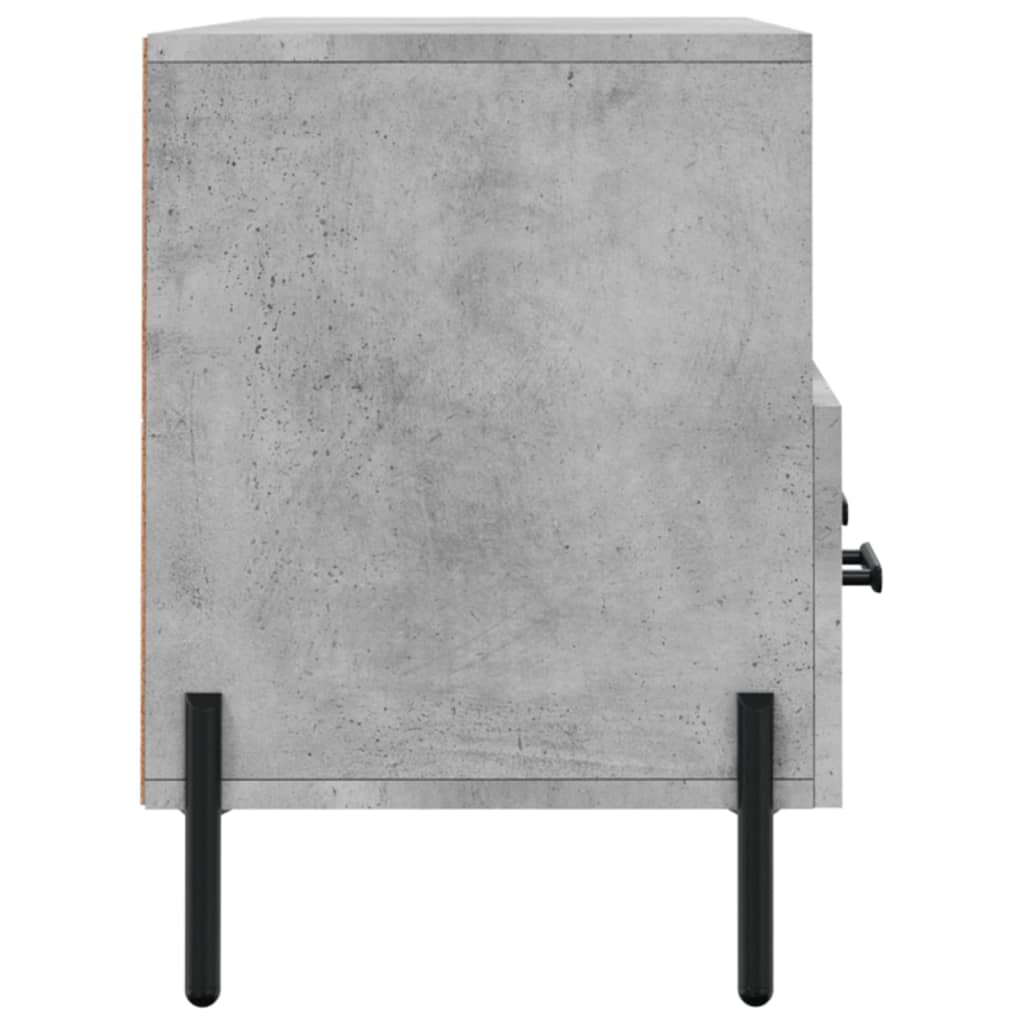 vidaXL Szafka pod telewizor, szarość betonu, 102x36x50 cm