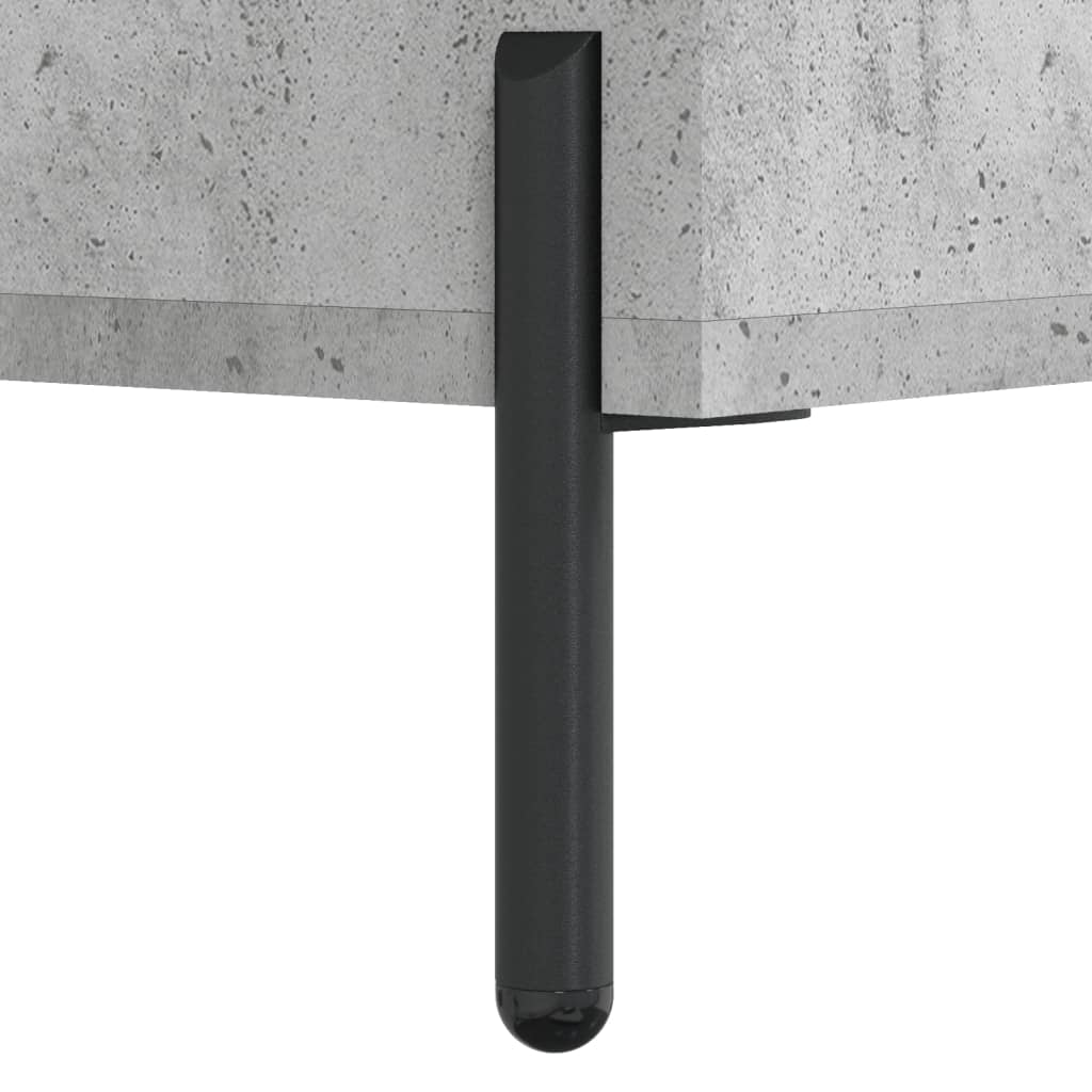 vidaXL Szafka pod telewizor, szarość betonu, 102x36x50 cm
