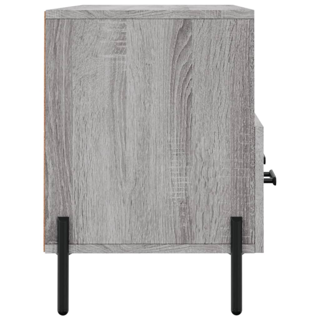 vidaXL Szafka pod telewizor, szary dąb sonoma, 102x36x50 cm