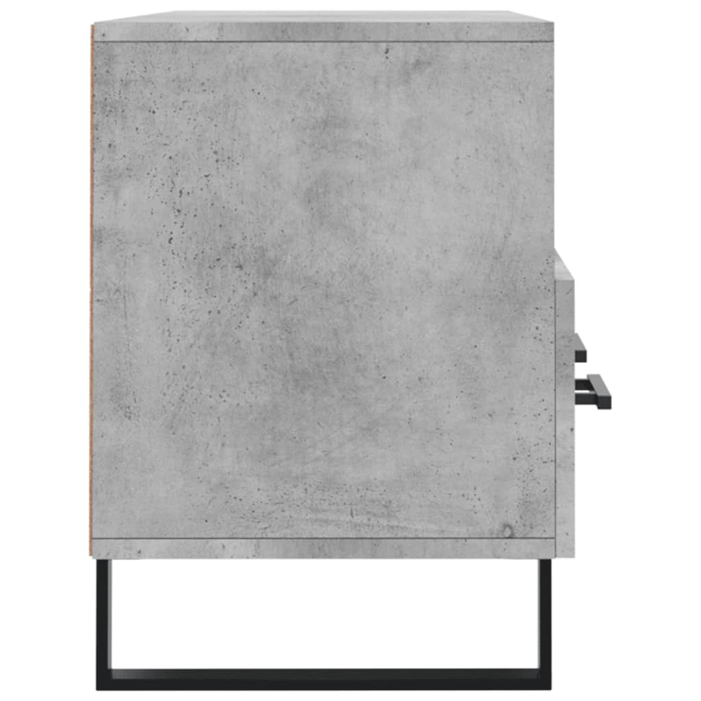 vidaXL Szafka pod telewizor, szarość betonu, 102x36x50 cm