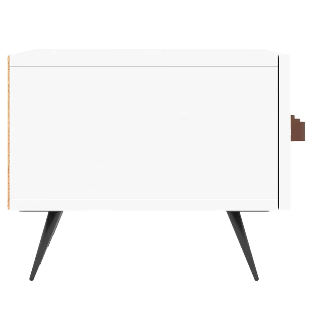 vidaXL Szafka pod TV, biała, 150x36x30 cm, materiał drewnopochodny