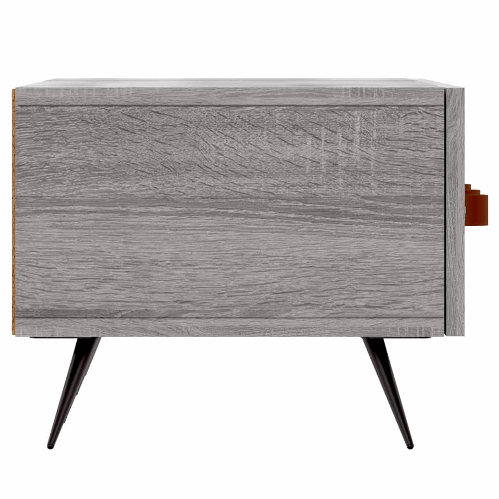vidaXL Szafka pod telewizor, szary dąb sonoma, 150x36x30 cm