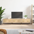 vidaXL Szafka pod telewizor, dąb sonoma, 150x36x30 cm