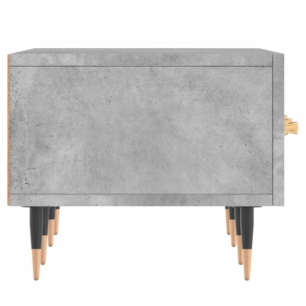 vidaXL Szafka pod TV, szarość betonu, 150x36x30 cm