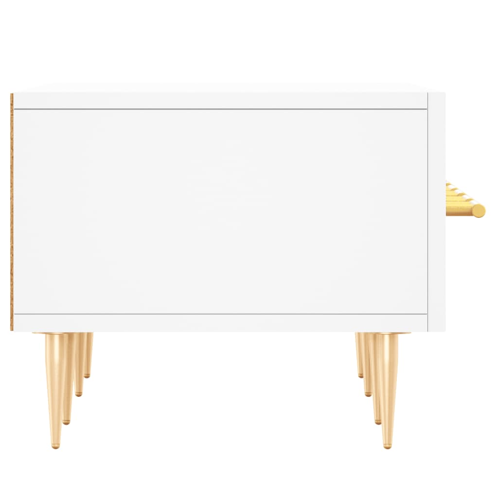 vidaXL Szafka pod TV, biała, 150x36x30 cm, materiał drewnopochodny