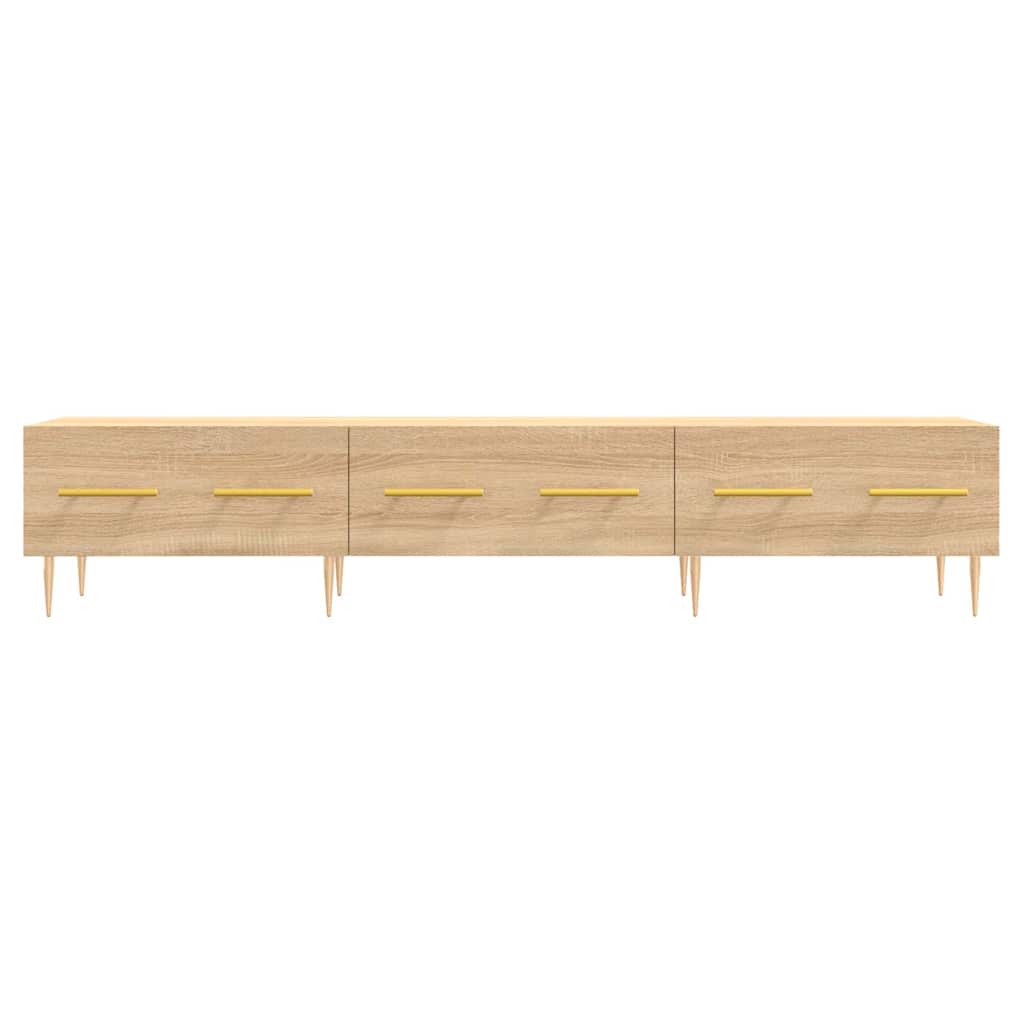 vidaXL Szafka pod telewizor, dąb sonoma, 150x36x30 cm