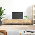 vidaXL Szafka pod telewizor, dąb sonoma, 150x36x30 cm