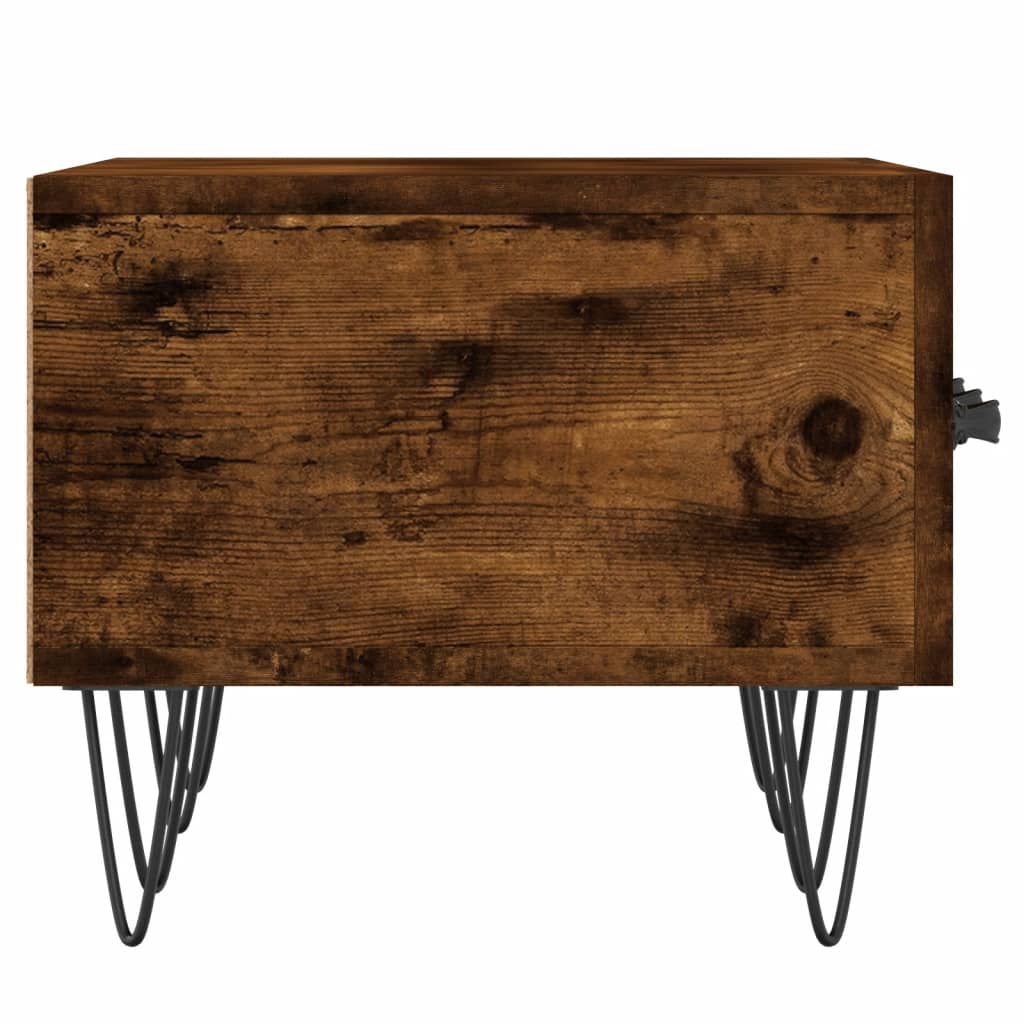 vidaXL Szafka pod telewizor, przydymiony dąb, 150x36x30 cm