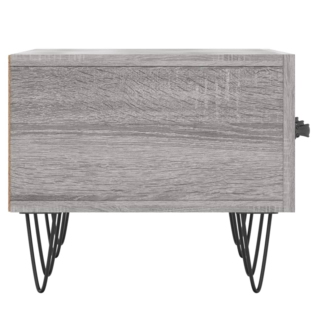 vidaXL Szafka pod telewizor, szary dąb sonoma, 150x36x30 cm