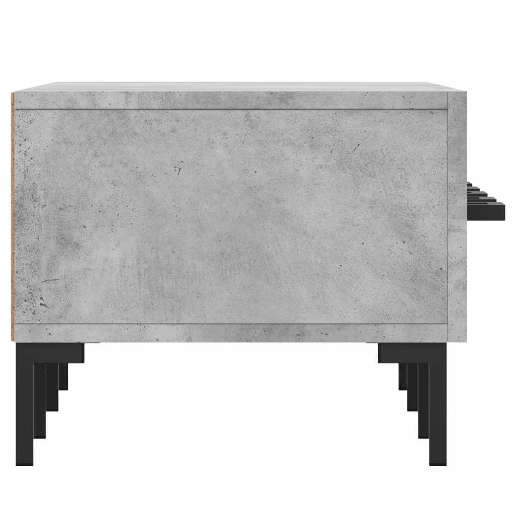 vidaXL Szafka pod telewizor, szarość betonu, 150x36x30 cm