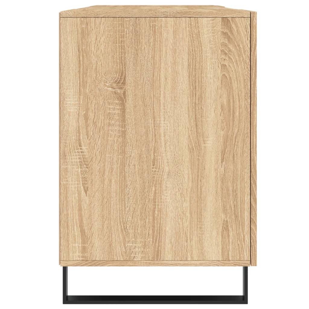 vidaXL Biurko, dąb sonoma, 140x50x75 cm, materiał drewnopochodny