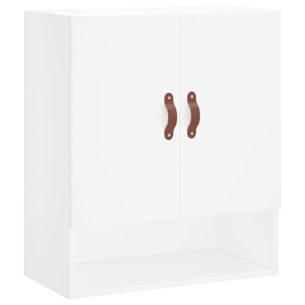 vidaXL Szafka wisząca, biała, 60x31x70 cm, materiał drewnopochodny