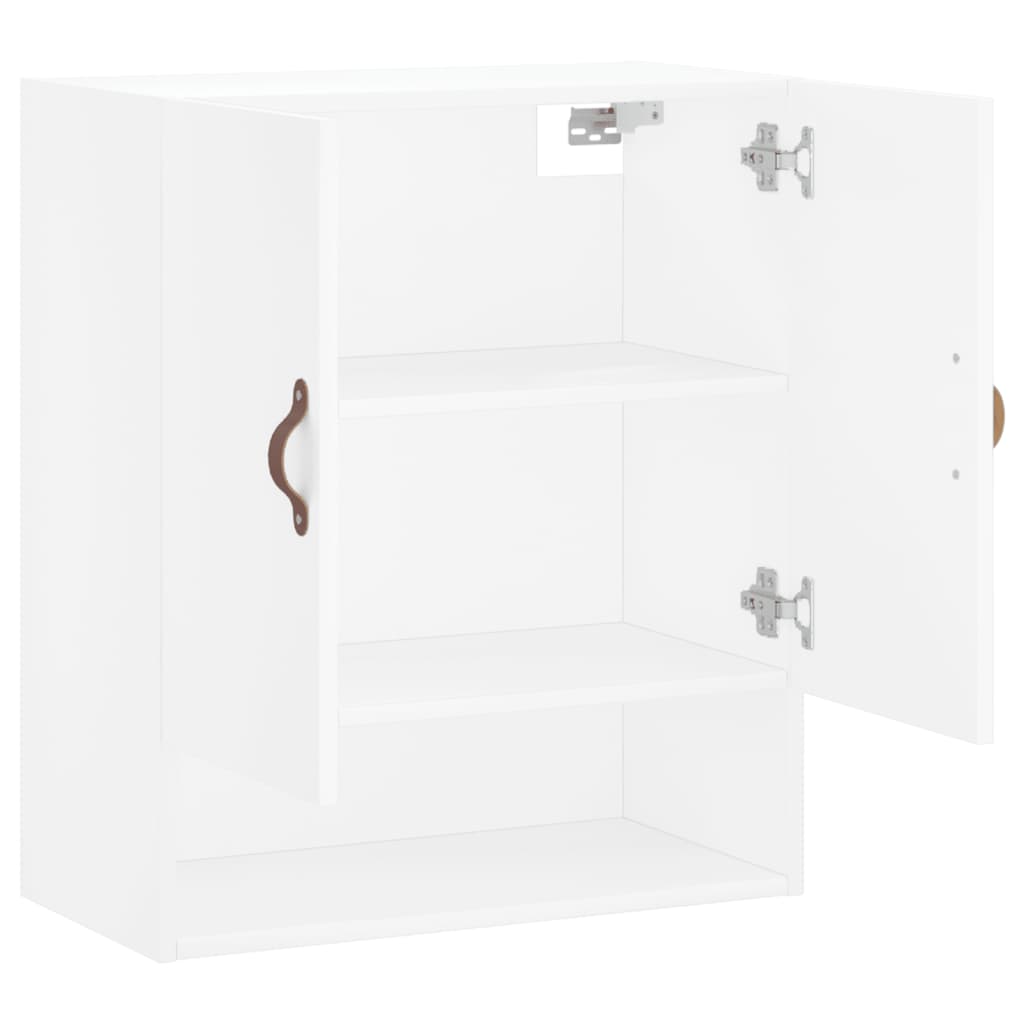 vidaXL Szafka wisząca, biała, 60x31x70 cm, materiał drewnopochodny