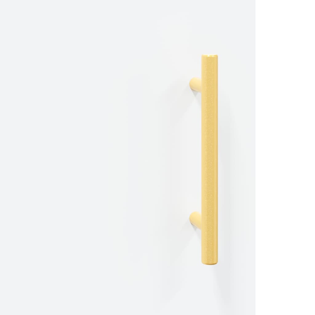 vidaXL Szafka wisząca, biała, 60x31x70 cm, materiał drewnopochodny