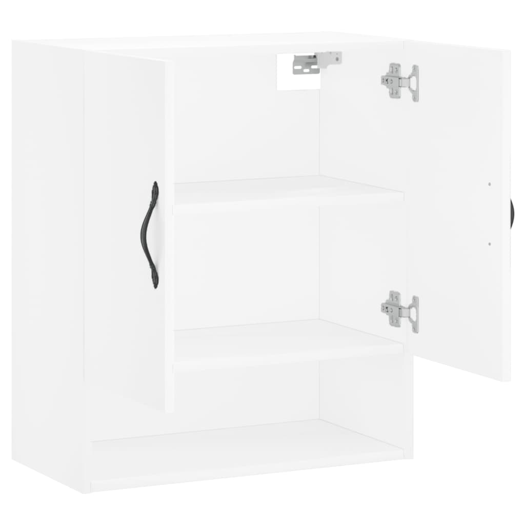 vidaXL Szafka wisząca, biała, 60x31x70 cm, materiał drewnopochodny