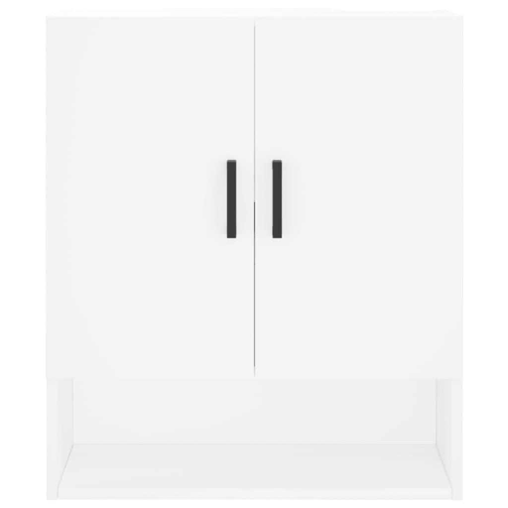vidaXL Szafka wisząca, biała, 60x31x70 cm, materiał drewnopochodny