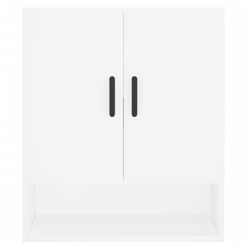 vidaXL Szafka wisząca, biała, 60x31x70 cm, materiał drewnopochodny