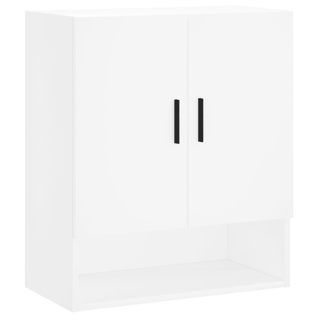 vidaXL Szafka wisząca, biała, 60x31x70 cm, materiał drewnopochodny