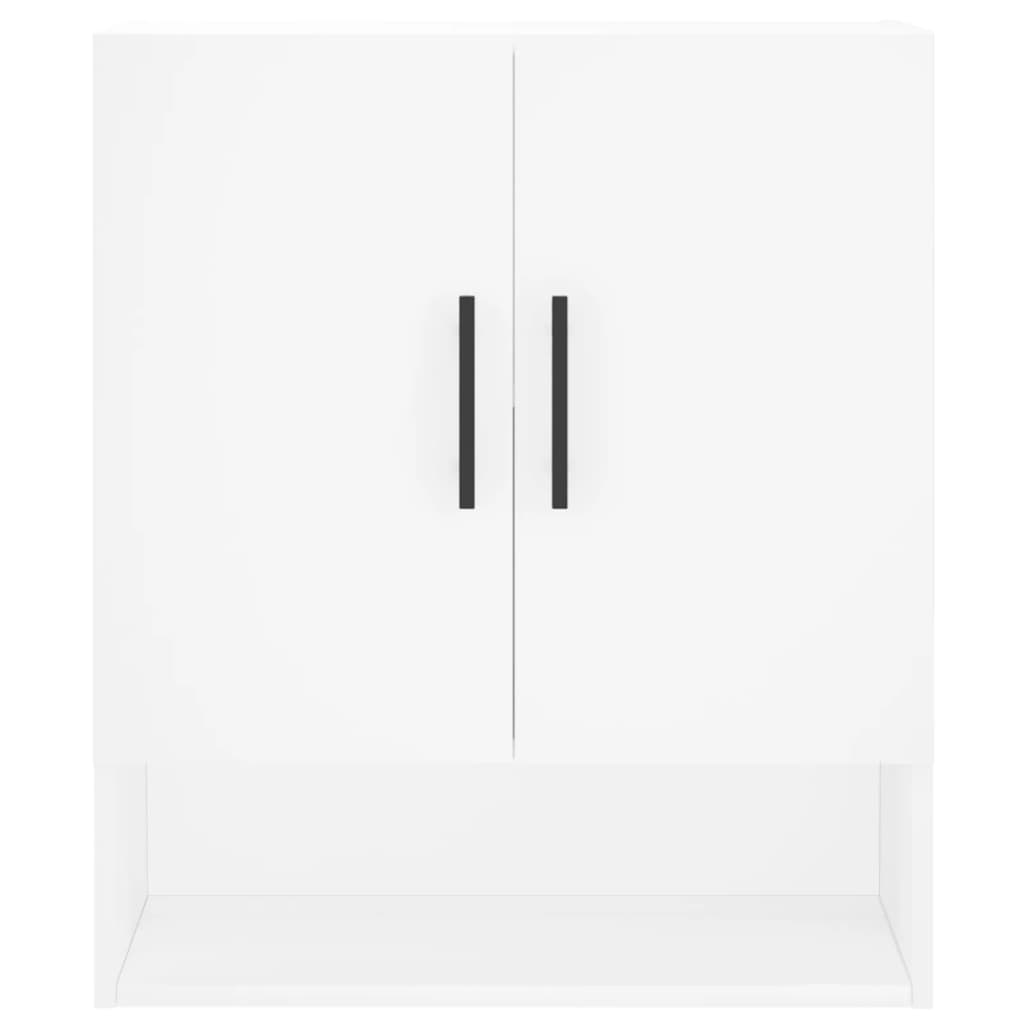 vidaXL Szafka wisząca, biała, 60x31x70 cm, materiał drewnopochodny