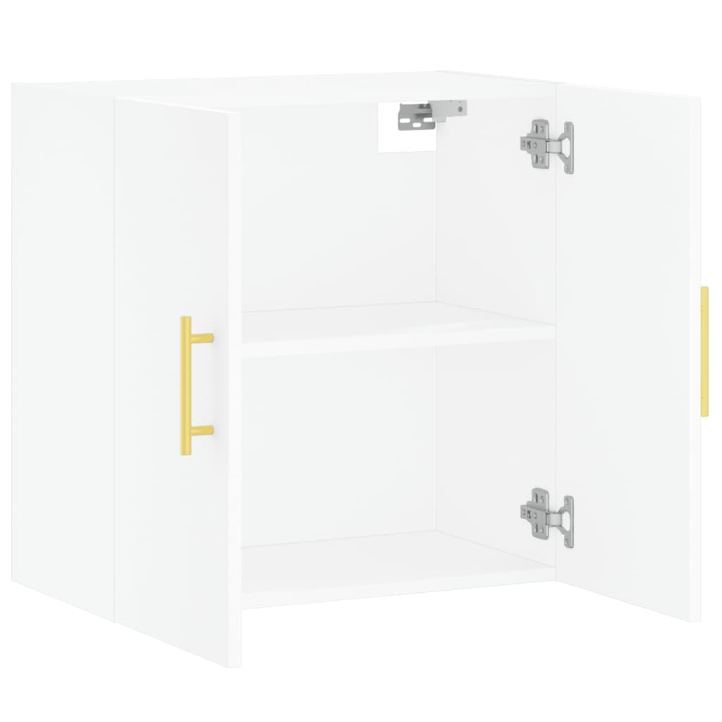 vidaXL Szafka wisząca, biała, 60x31x60 cm, materiał drewnopochodny