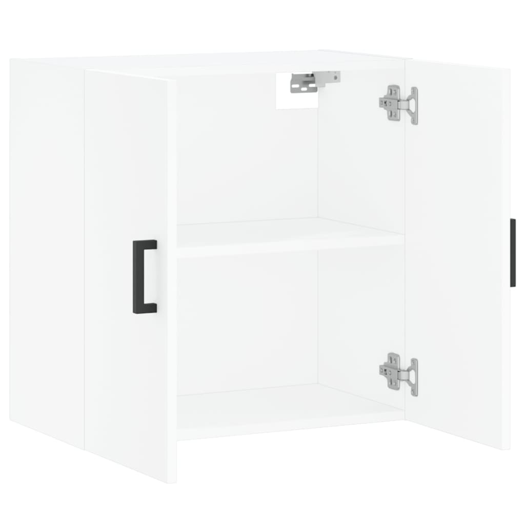vidaXL Szafka wisząca, biała, 60x31x60 cm, materiał drewnopochodny