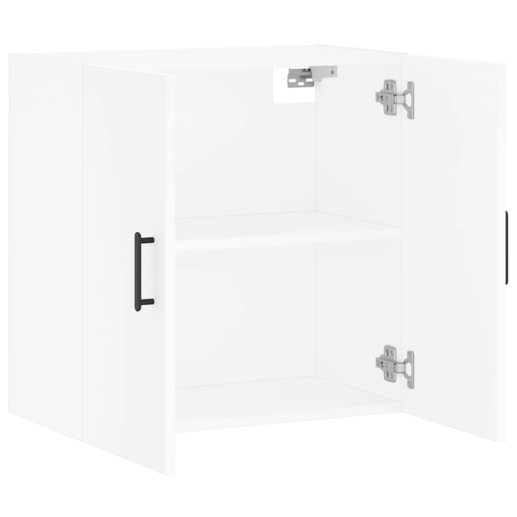 vidaXL Szafka wisząca, biała, 60x31x60 cm, materiał drewnopochodny