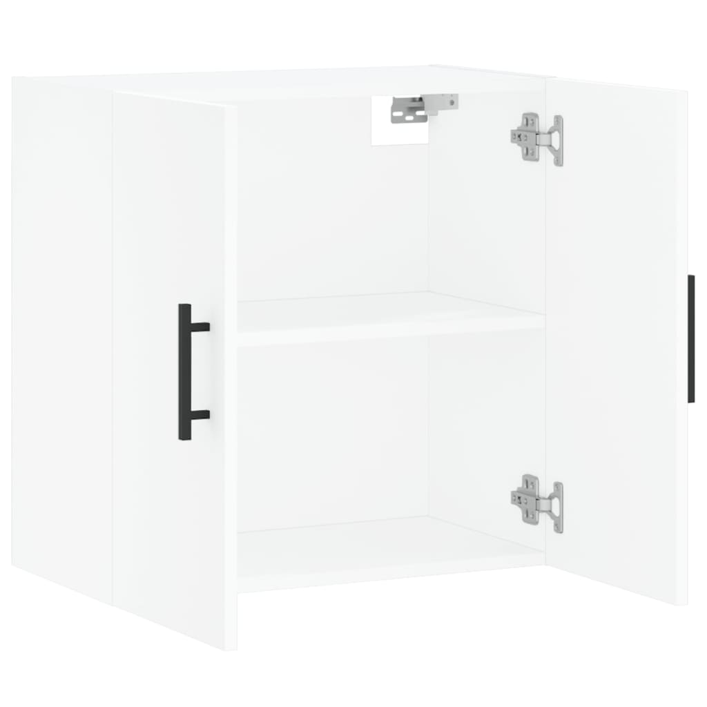 vidaXL Szafka wisząca, biała, 60x31x60 cm, materiał drewnopochodny