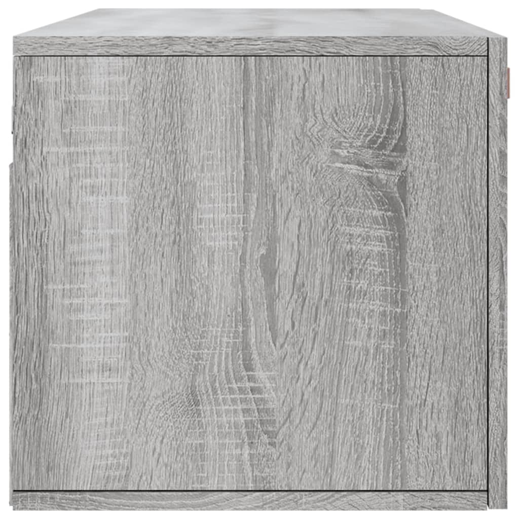 vidaXL Szafka wisząca, szary dąb sonoma, 100x36,5x35 cm