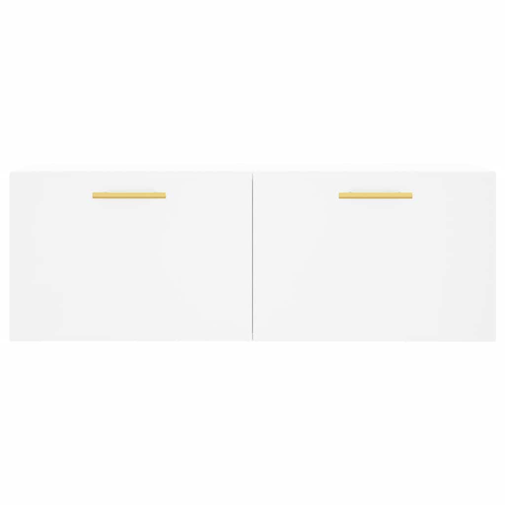 vidaXL Szafka wisząca, biała, 100x36,5x35 cm, materiał drewnopochodny