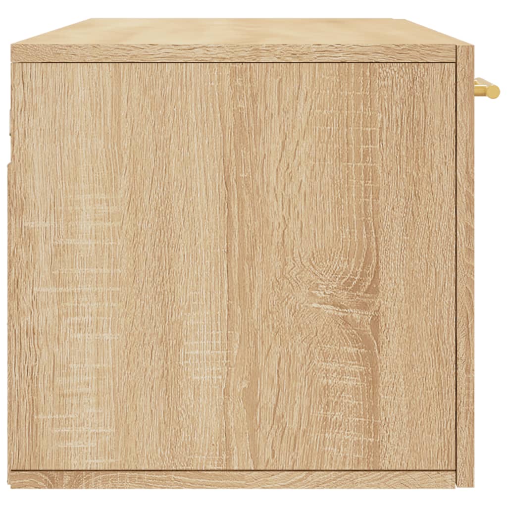 vidaXL Szafka wisząca, dąb sonoma, 100x36,5x35 cm