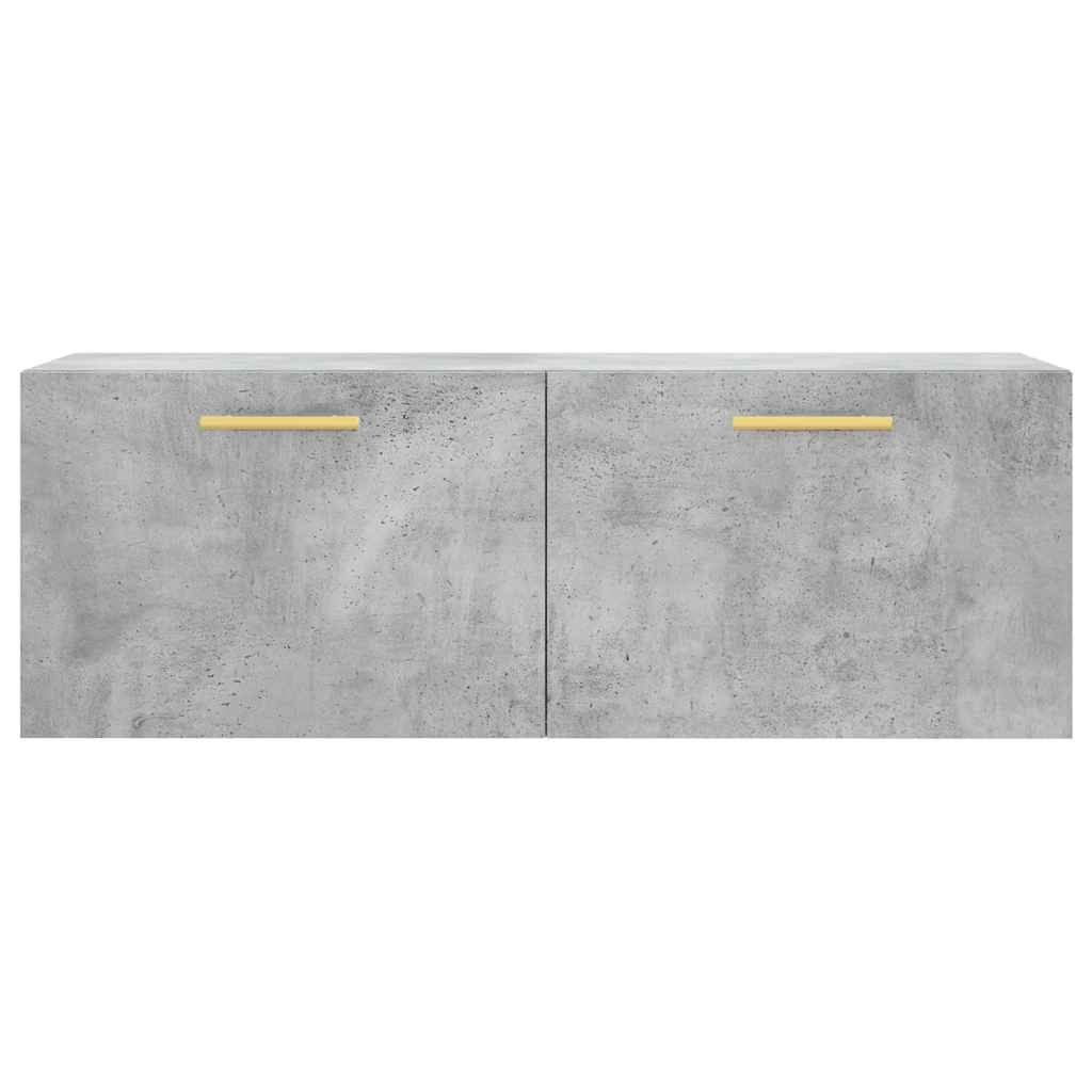 vidaXL Szafka wisząca, szarość betonu, 100x36,5x35 cm