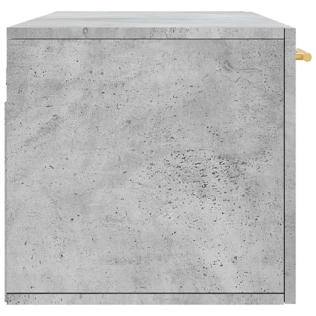 vidaXL Szafka wisząca, szarość betonu, 100x36,5x35 cm