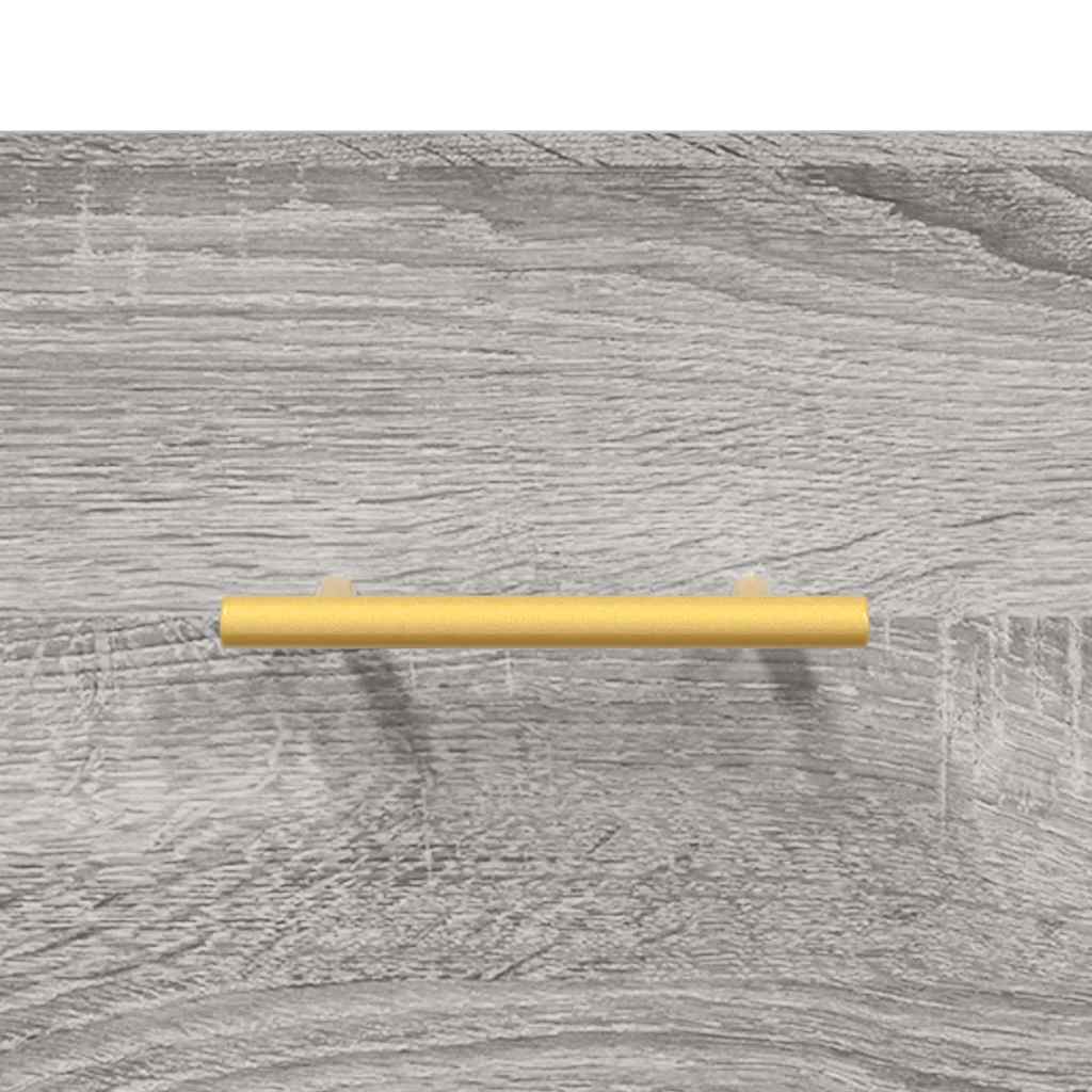 vidaXL Szafka wisząca, szary dąb sonoma, 100x36,5x35 cm