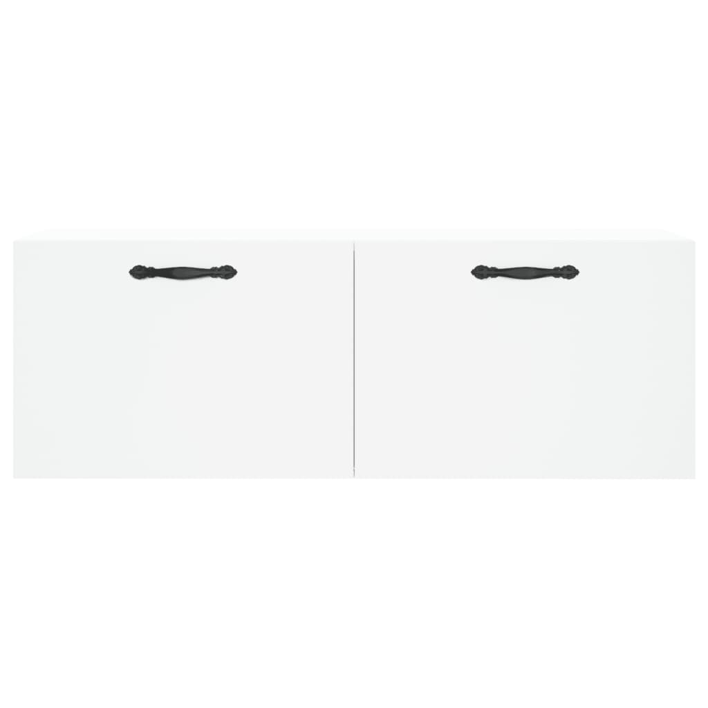 vidaXL Szafka wisząca, biała, 100x36,5x35 cm, materiał drewnopochodny