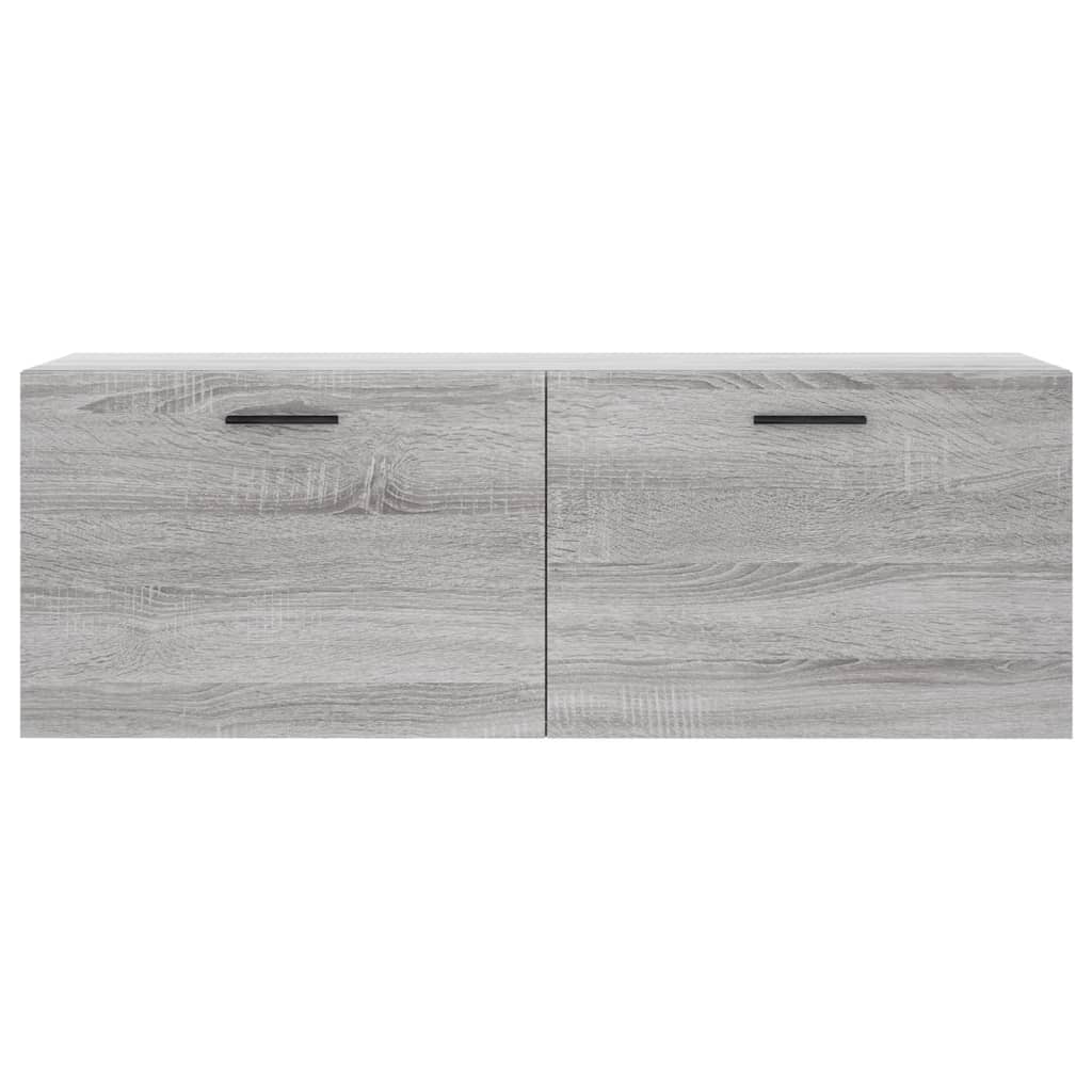 vidaXL Szafka wisząca, szary dąb sonoma, 100x36,5x35 cm