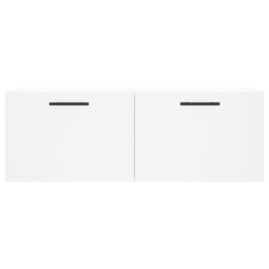 vidaXL Szafka wisząca, biała, 100x36,5x35 cm, materiał drewnopochodny