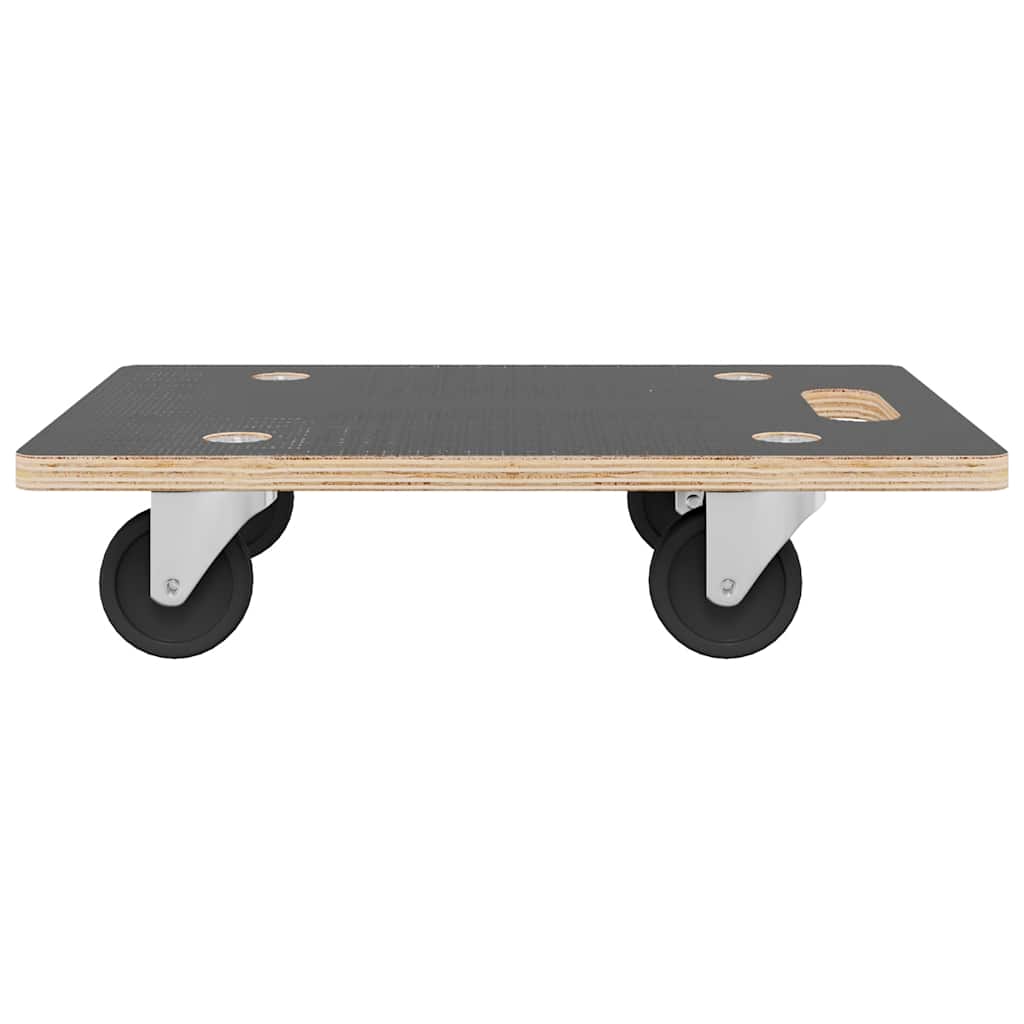 vidaXL Platformy transportowe 2 szt. prostokątne 50x35x11,5 cm, 250 kg