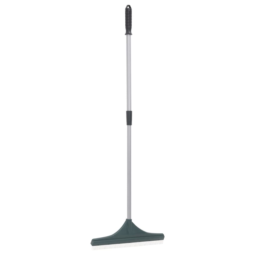 vidaXL Grabie do sztucznej trawy, ciemnozielone, 131 cm, PP
