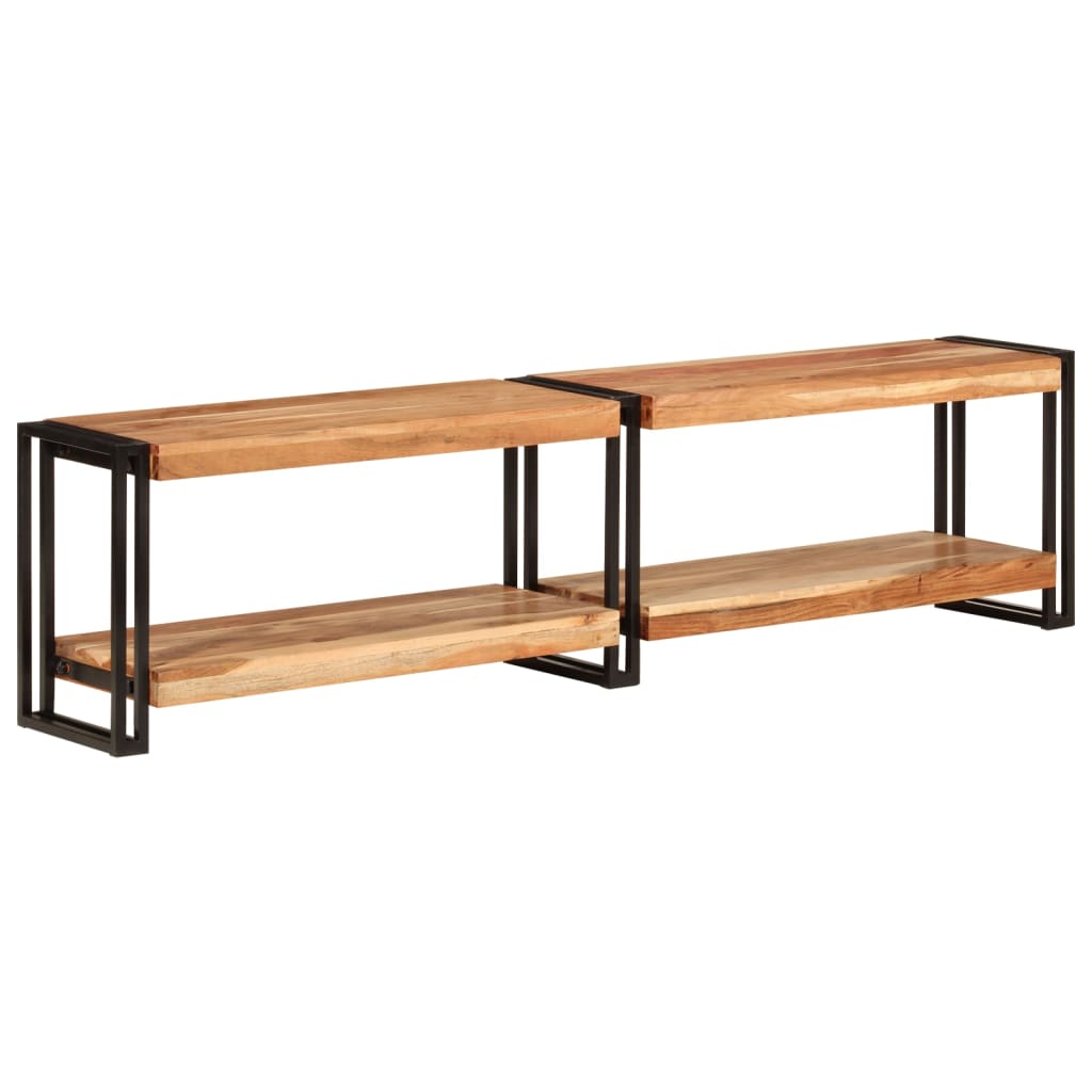 vidaXL Szafka pod TV, 160x30x40 cm, lite drewno akacjowe