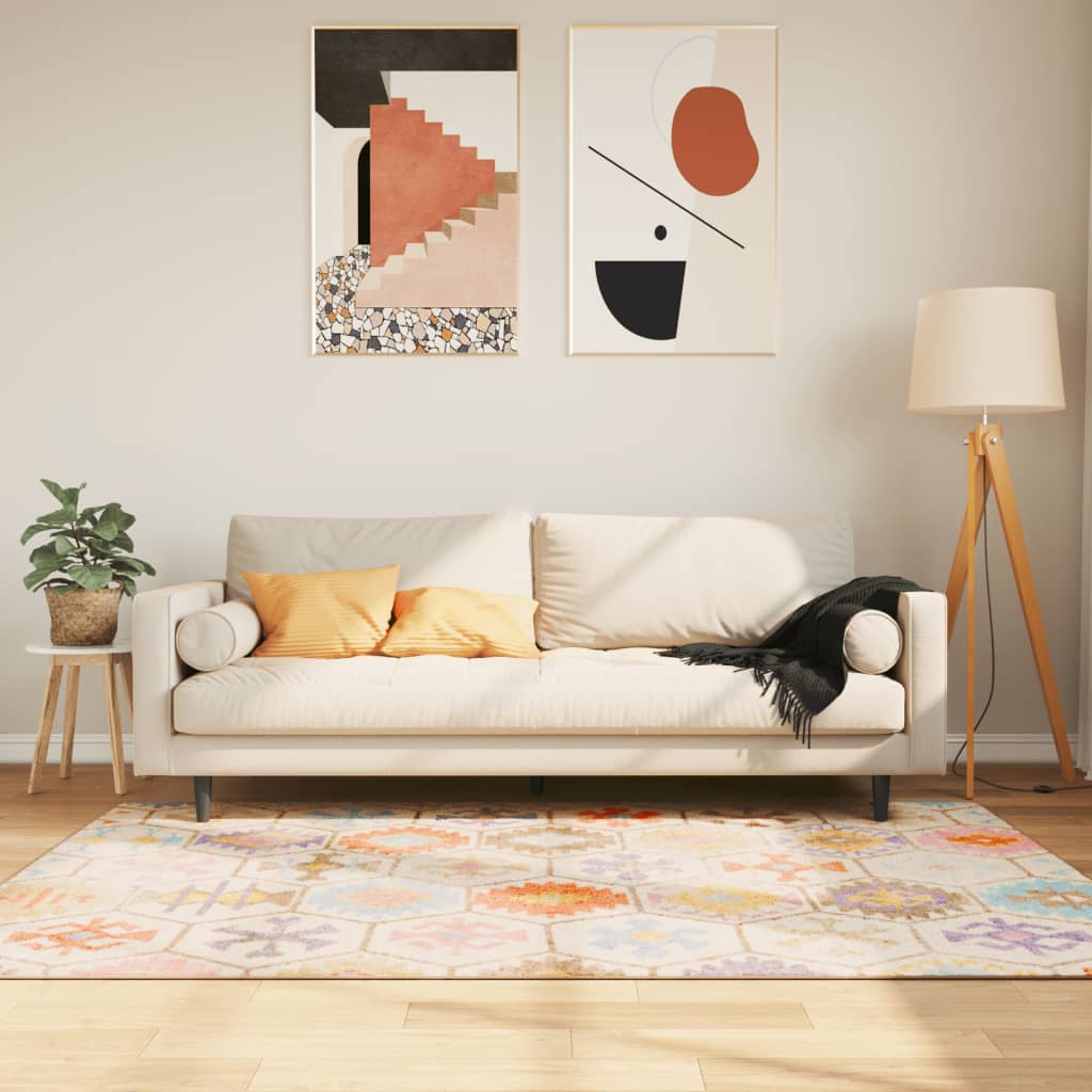 vidaXL Dywan z możliwością prania, kolorowy, 120x180cm