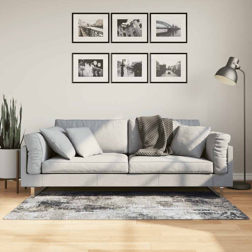 vidaXL Dywan z możliwością prania, kolorowy, 80x150 cm