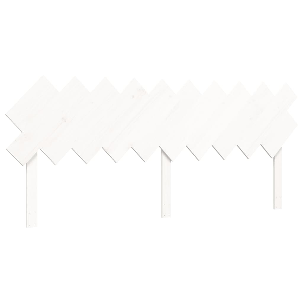 vidaXL Łóżko bez materaca, białe, 200x200 cm, lite drewno sosnowe