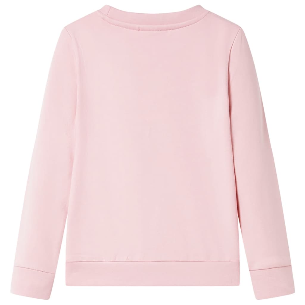 Bluza dziecięca, jasnoróżowa, 128