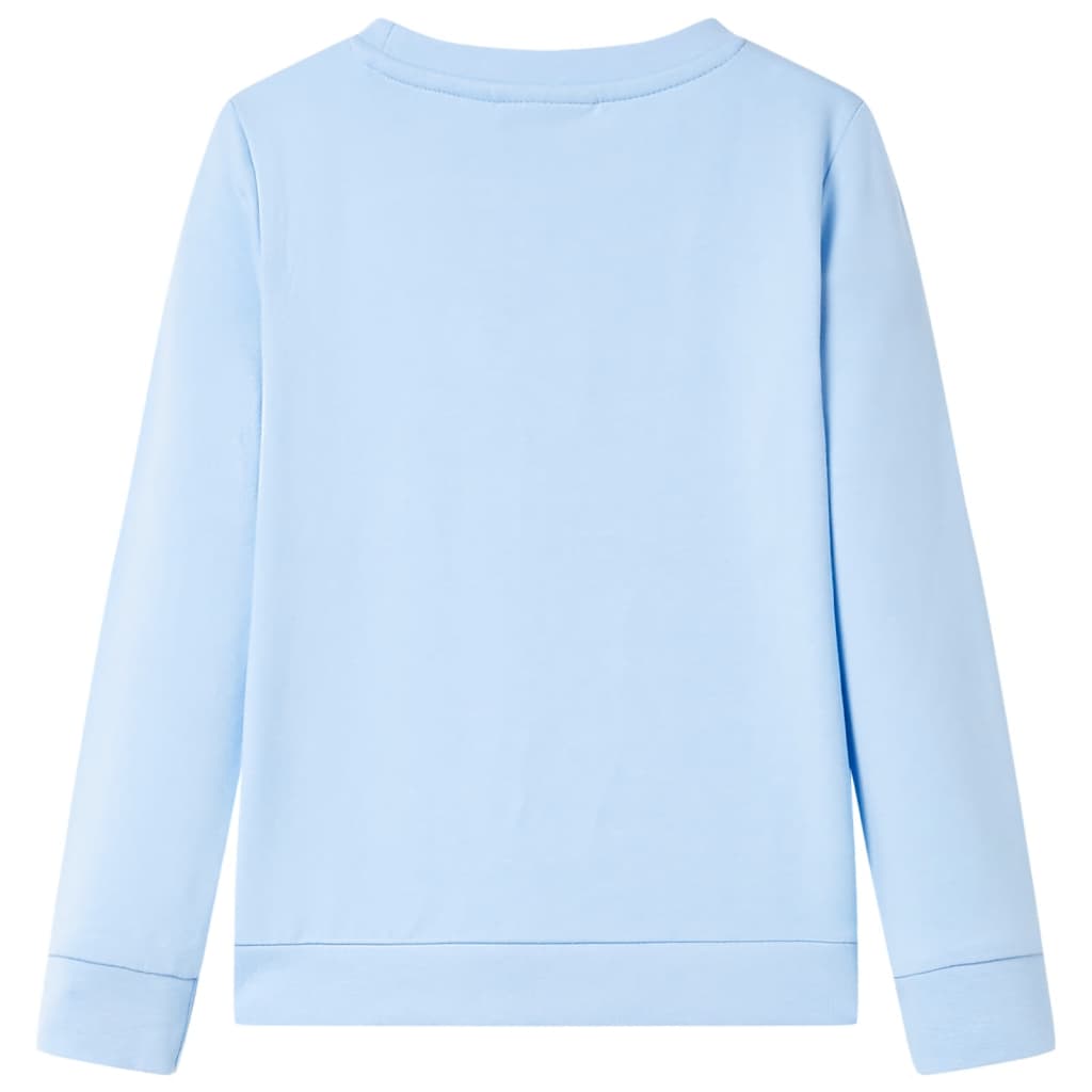 Bluza dziecięca, jasnoniebieska, 128