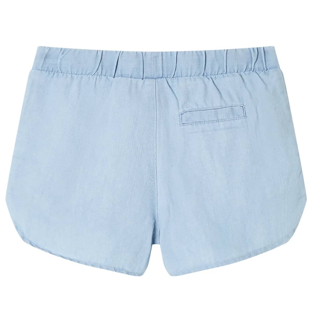 Szorty dziecięce, jasny niebieski denim, 92
