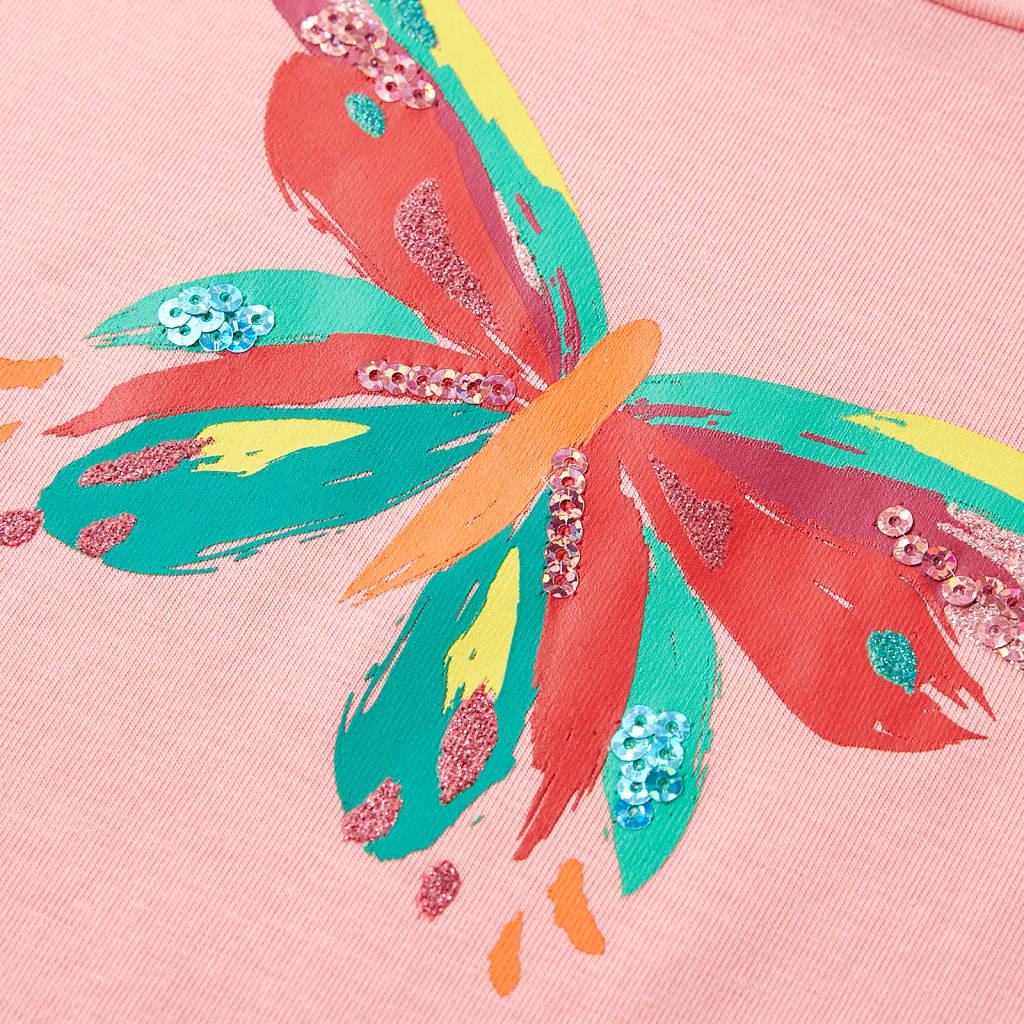 Koszulka dziecięca, różowa, 104
