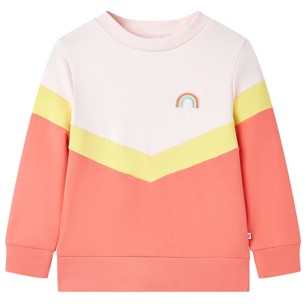Bluza dziecięca, jasnoróżowa, 104