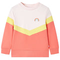 Bluza dziecięca, jasnoróżowa, 104