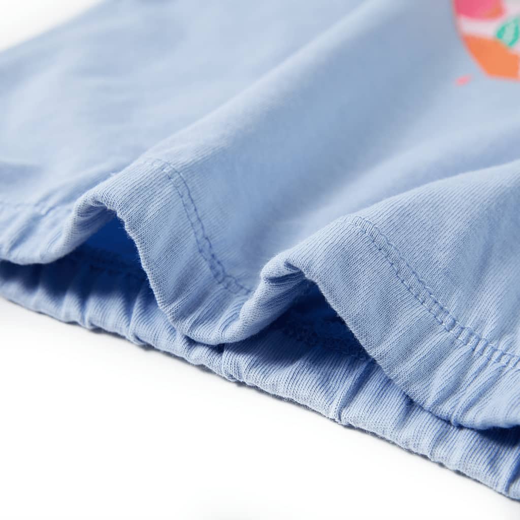 Koszulka dziecięca, niebieska, 116